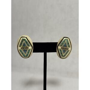 Southwestern Native American Ceramic Earrings - Stud Earrings